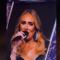 Adele crying