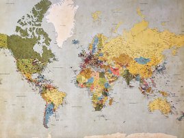 RUSSIA SOUTH AFRICA AFRICA WORLD MAP