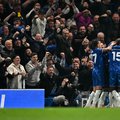 Chelsea players celebrating April 2025