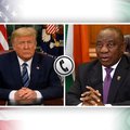 CYRIL RAMAPHOSA AND DONALD TRUMP