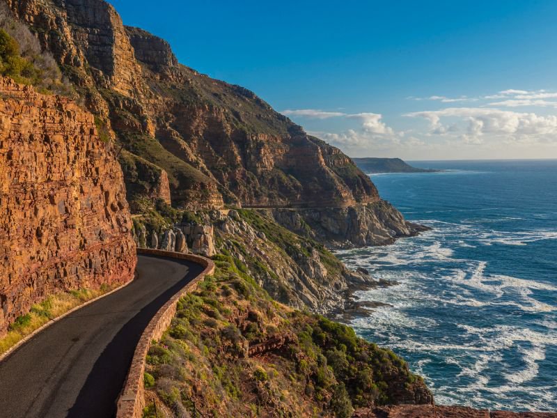 Driving route in south africa