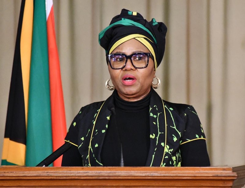 Lindiwe Zulu NCCC media briefing