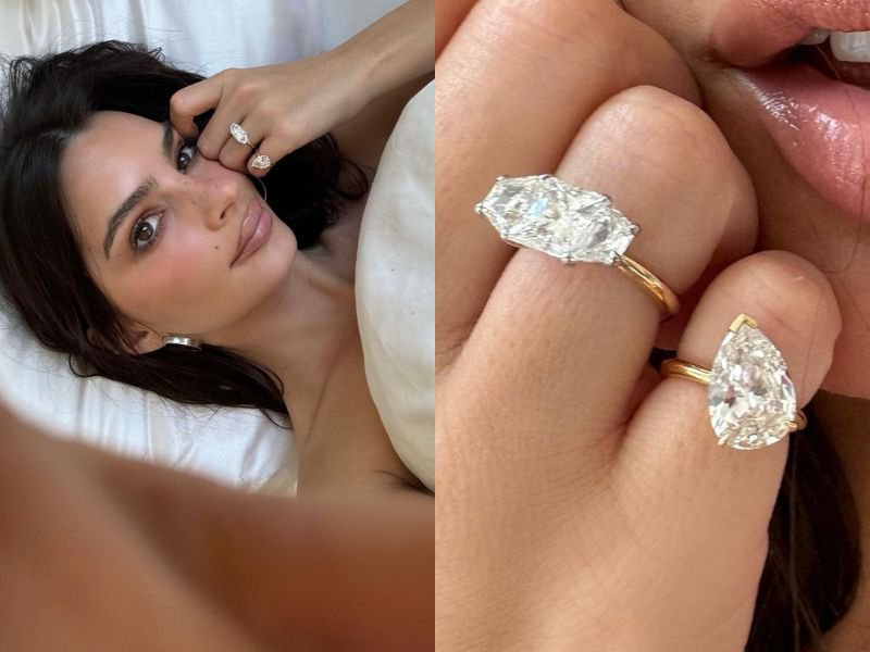 Emily Ratajkowski's divorce ring