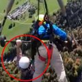 man on glider