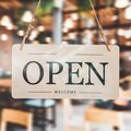 VIDEO: Cafe doors only open with specific facial expression