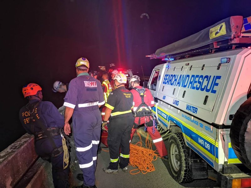 Friends of woman claims she jumped off the bridge