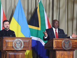 Ramaphosa and Zelenskyy