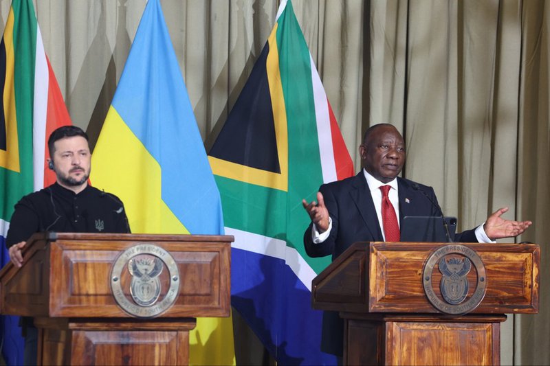 Ramaphosa and Zelenskyy