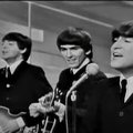 The Beatles black and white YouTube video image