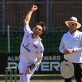 Hollywoodbets Dolphins seamer Tristan Luus in action in the 4-Day Series