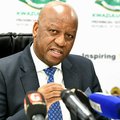 Premier Thami Ntuli held a press conference in Durban