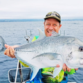 Digby Smith with a GT caught off the south coast