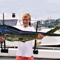 James Magor with a stunning dorado caught of Durban