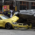 A car collision on the streets of Cape Town