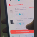 A person scrolling through their Checkers Sixty60 app