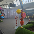 A Willy Wonka decorated space