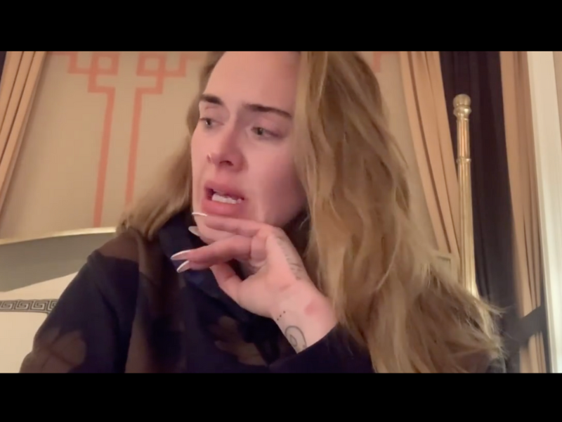 English singer Adele