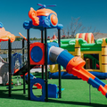 An outdoor kids play area in Syringa Park