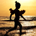 Child safety at the beach