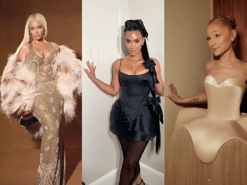 Beyoncé, Kim Kardashian, Ariana Grande