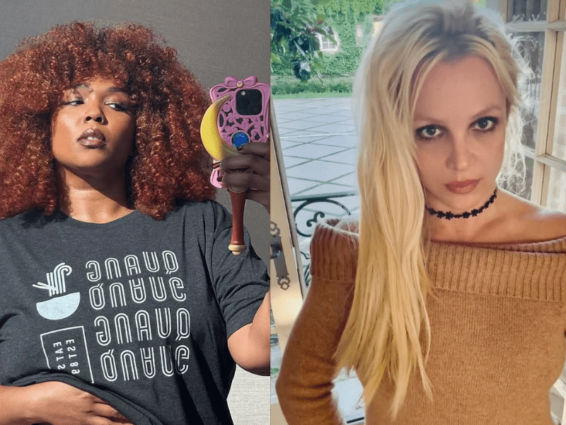 Lizzo and Britney Spears