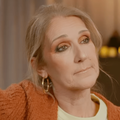 Celine Dion looking sad