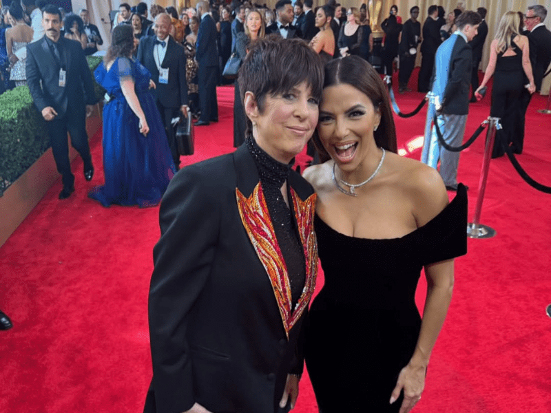 Diane Warren and Eva Longoria