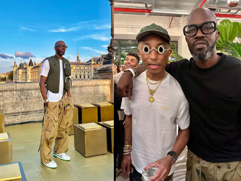 DJ Black Coffee and Pharrell Williams