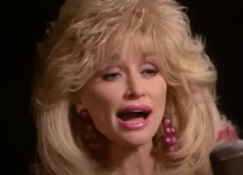 Dolly Parton YouTube screenshot
