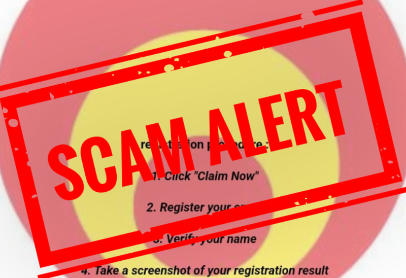 ECR SCAM ALERT