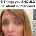WATCH: 5 things you should lie about in job interviews
