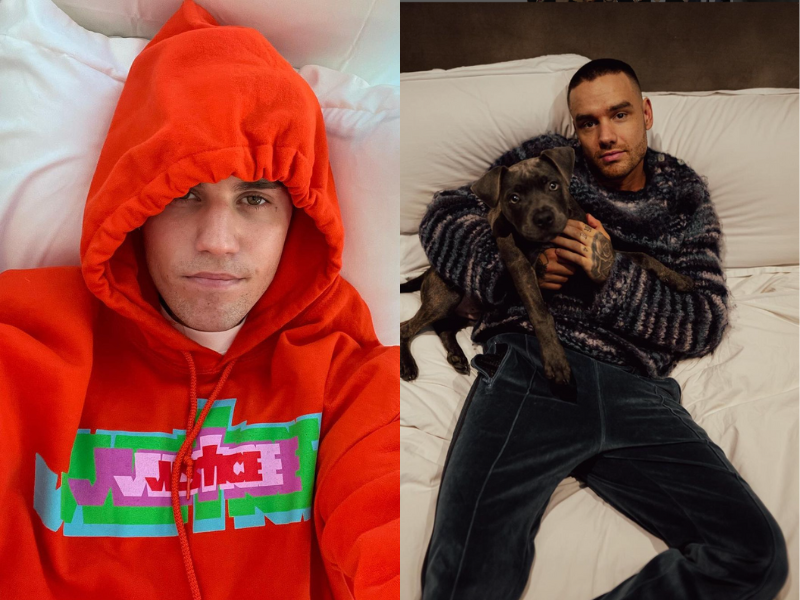 Justin Bieber and Liam Payne
