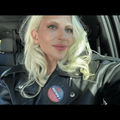 Lady Gaga Car Selfie