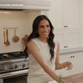 Meghan Markle in a scene from her cooking show