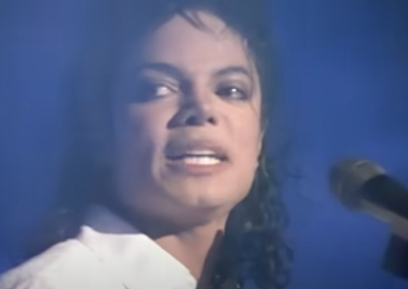 Michael Jackson screenshot YouTube video Dirty Diana
