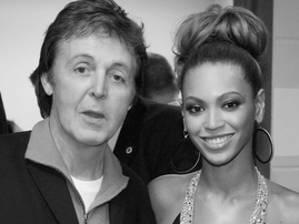 Paul McCartney and Beyonce