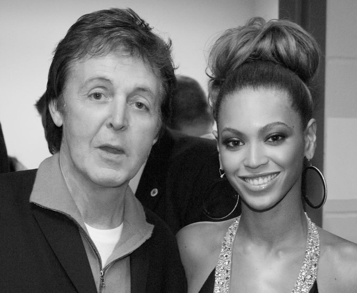 Paul McCartney and Beyonce