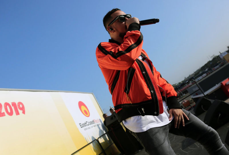 AKA performing at ECR Music Takeover / ECR