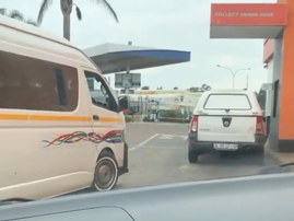 Drive thru taxi