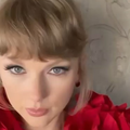 Taylor Swift with bangs