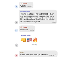 Houthis group chat